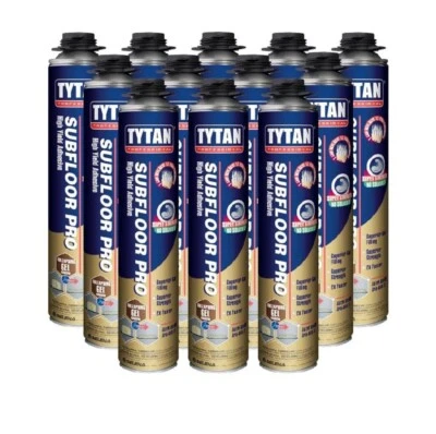 TYTAN Professional Subfloor High Yield Adhesive Pro 29oz CASE OF 12 NEW SEALED