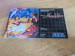 Disney's Aladdin Sega Mega Drive Instruction Manual Booklet - Bild 1 von 2