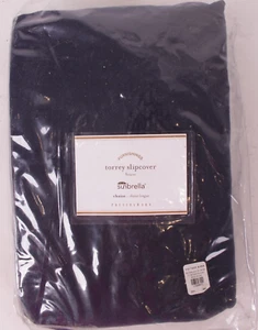 Pottery Barn Torrey Chaise Lounge Cushion Slipcover, Sunbrella, navy - Picture 1 of 3