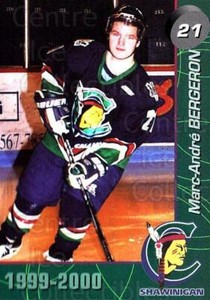 1999-00 Shawinigan Cataractes #7 Marc-Andre Bergeron