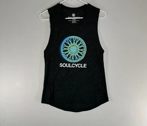 Soulcycle Athletic Sleeveless Top Woman's Gray Yoga Cross Fit Work Out size S - Picture 1 of 4