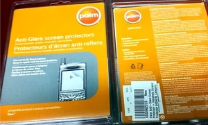 Palm Anti-Glare Screen Protectors,2x,Cleaning Cloth,Applicator Card,Polymer - Picture 1 of 3