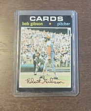 1971 Topps Bob Gibson St. Louis Cardinals #450 Baseball Card VG Condition