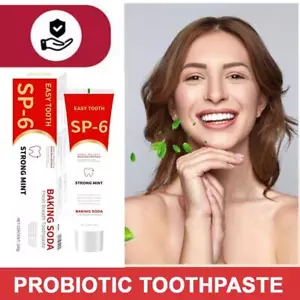 Probiotic Brightening Toothpaste,Deep Cleaning Care Toothpaste 120g New - Picture 1 of 9