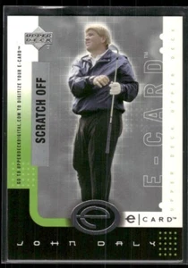 2001 Upper Deck John Daly E-card #E-JD Unscratched Golf Card NMT - Bild 1 von 2