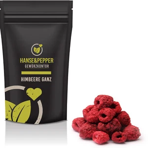 250g Himbeere ganz schonend gefriergetrocknet ganze Früchte Trockenfrüchte - Bild 1 von 4