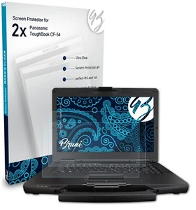 Bruni 2x Schermfolie voor Panasonic ToughBook CF-54 Screen Protector - Afbeelding 1 van 4