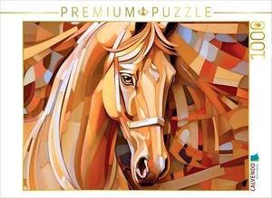 CALVENDO Puzzle Cavallo d'Oro - Ritratto | 1000 Pezzi Dimensioni Posa 64x48cm... - Foto 1 di 4