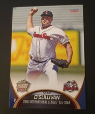 2016 Internacional League All Stars Sean O'Sullivan #13 Pawtucket Red Sox