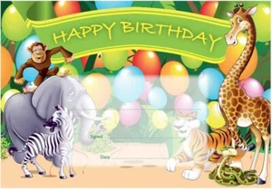 New Teachers School Happy Birthday Certificate (25 per pack) - Picture 1 of 2