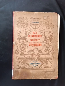 tables BAU ORNAMENT Otto Lessing - 1881 Berlin - Picture 1 of 8