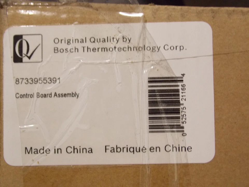 Bosch 8733955391 Control Board Assemply For use with BOVB18 and BVA15 - Image 1 of 1