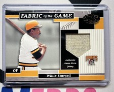 Willie Stargell 2002 Leaf Certified Fabric of the Game Worn Jersey /5 FG22 HOF