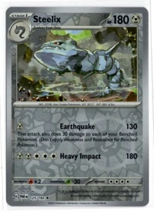 Pokemon Paradox Rift Reverse Holo 125/182 Steelix - Bild 1 von 1