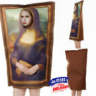 Mona Lisa The Scream Cosplay Costume Fancy Dress Up Tops Funny Halloween Party