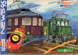 ROCO News Katalog 1995 SACHSEN MODELLE HO N OM Alpine Line IT E bb - Bild 1 von 4
