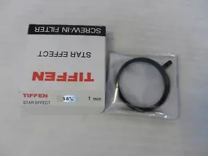 Tiffen Star Effect 58 mm 4 Point 1MM Star Screw In Filter for SLR Cameras - Picture 1 of 3