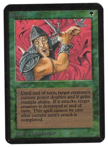 ►Magic-Style◄ MTG - Berserk - ALPHA - NM/NM- - Picture 1 of 2