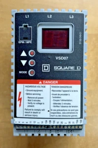 Square D VSD07 Adjustable Speed Drive Controller *Guaranteed Working Condition* - Picture 1 of 6