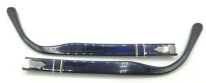 Occhiali da sole Persol 3020 955/51 blu navy usati ricambio aste braccia ricambi 145mm - Foto 1 di 4