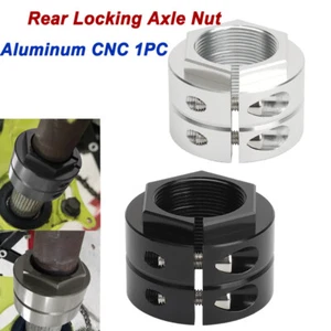 Rear Locking Axle Nut For ATV Yamaha Banshee YFZ350 YFS200 Blaster 200 BREEZE - Picture 1 of 14