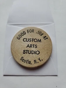 Custom Arts Suido Scotia New York Nichel / Gettone 281 - Foto 1 di 2