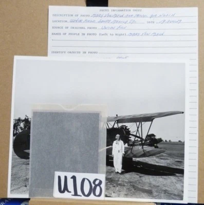 1929 年 8 月 19 日:Travel Air N631H,Mary VonMach Cloverfield Santa Monica CA #U108 — 第 1/4 张图片