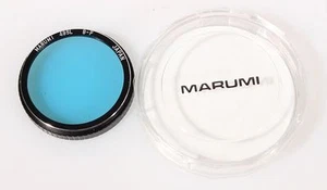 49MM FILTER, BLUE B-P,W/HARD CASE AND ORIGINAL BOX. - Picture 1 of 1