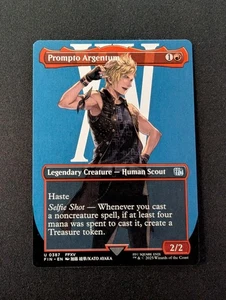 PROMPTO ARGENTUM #387 MTG Final Fantasy Collectors - Picture 1 of 2