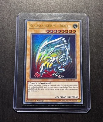 Yu-Gi-Oh! Blauäugiger W. Drache LCKC Ultra Rare Near Mint 1. Auflage - Bild 1 von 4