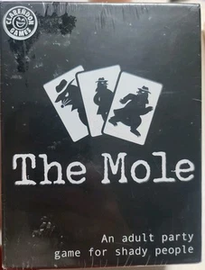 The Mole: An Adult Party Card Game For Shady People Clarendon Games SEALED  - Picture 1 of 6