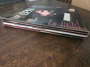 Spin magazine lot 5 issues from 1989 U2 INXS Rolling Stones Natalie Merchant ++ - Picture 1 of 6