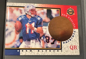 1997 Pinnacle Mint Collection NFL Bronze Drew Bledsoe Card #2 Patriots NFL - Picture 1 of 3