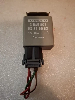 Fusible relé de control de bomba de combustible Volvo 850 OEM 12V 40A pieza # 3 545 803 (3545803) Foto 1 de 4