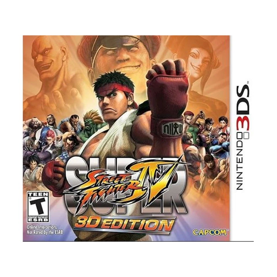 Capcom Video Game Super Street Fighter IV - 3D Ed VG+/NM - Image 1 of 1