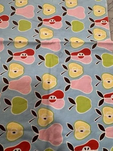 "ÄPFEL + BIRNEN" DER ALEXANDER HENRY STOFF KOLLE. 13" STÜCK - Bild 1 von 4