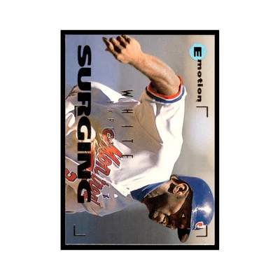 Rondell White 1995 SkyBox 电子运动 #156 蒙特利尔博览会棒球卡近乎完好 — 第 1/3 张图片