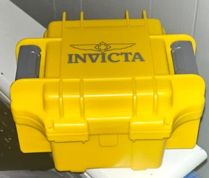 Invicta Yellow Single Slot Case With Insert - Picture 1 of 4