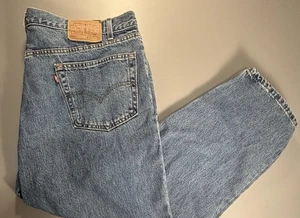 Vintage Levi’s 550 Jeans W44 L30 Made in USA Relaxed Fit Red Tab Paper Patch - Bild 1 von 14