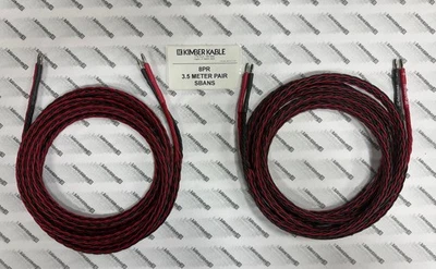 Kimber Kable 8PR 3.5 METER Pair with SBANs (retail $426) - Image 1 of 4