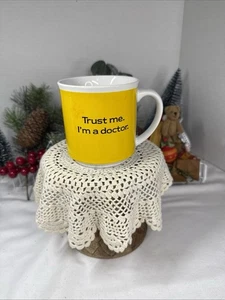 Tazza da caffè vintage in carta riciclata Giappone "Fidati di me, sono un medico" - Foto 1 di 7