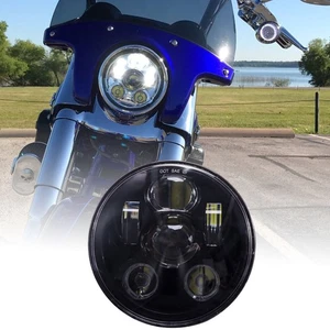 5.75" LED Headlight Hi-Lo Motorcycle For Harley Softail CVO Convertible FLSTSE - Picture 1 of 17