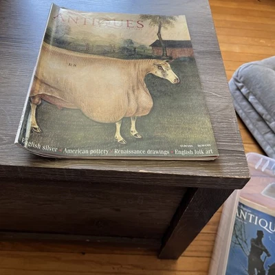 The Magazine ANTIQUES FEB 1997 PRESIDENT SILVER POTTERY RENAISSANCE FOLK ART - Image 1 of 2