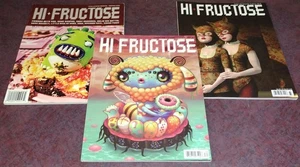 HI FRUCTOSE Magazines 2005 Vol 1 +4 +6 Gary Baseman Invader Audrey Kawasaki - Foto 1 di 8
