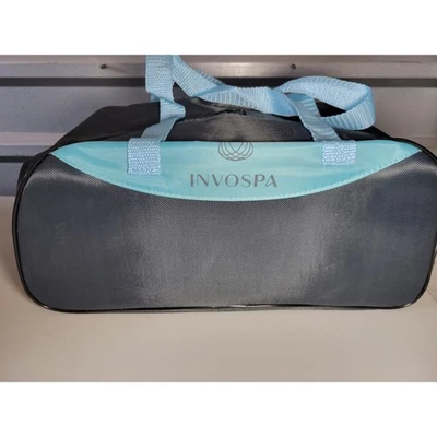 Massageador elétrico de ombro para pescoço Invospa Shiatsu com calor 8 rolos - Imagem 1 de 4