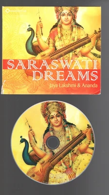 JAYA LAKSHMI & ANANDA Saraswati Dreams OOP CD 2014 Sounds True Records World Mus Foto 1 de 3