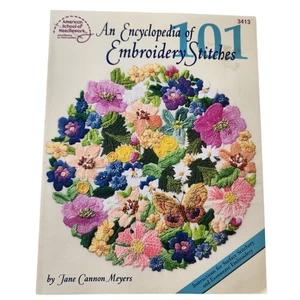 An Encyclopedia of Embroidery Stitches Jane Cannon Meyers Book 3413 - Picture 1 of 7