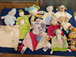16 Schmusetücher Sammlung Paket - Bild 1 von 6