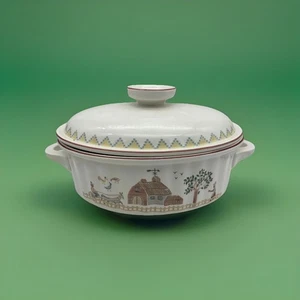 Cazuela de puré de verduras Villeroy & Boch American Sampler 1981 con tapa - Imagen 1 de 8