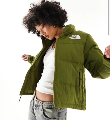 Chaqueta con capucha para mujer The North Face 92 Ripstop Nuptse 600-abajo/oliva/$350/3XL Foto 1 de 4
